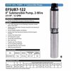 Eco-Flo SUBMERSIBLE PUMP 3/4HP EFSUB7-122